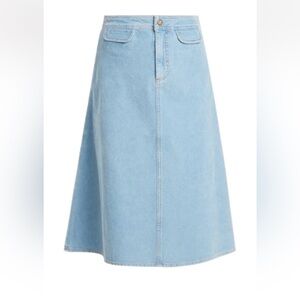 M.i.H. jeans Baby Blue
Corduroy Bias A-Line Skirt Sz 4